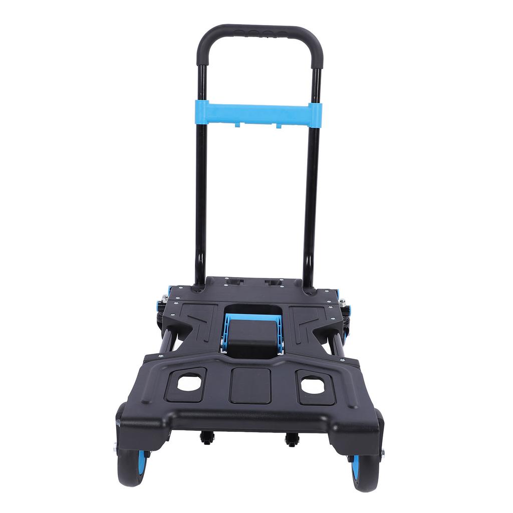 Folding Hand  , 330lb Large Capacity Load Hvy Duty Portable Trolley Made of Sturdy Steel Frame Hand   for Outdoor Camping Supermarket Shopping