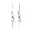 Butterfly Earrings, Women'S Long Tassel Temperament, Personality And Thin, Super Fairy Earrings, No Ear Piercings, Ear Clips, Hipster