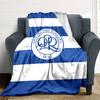 Queens Park Rangers fc Druck Flanelldecke Hohe Qualität Warm Bequem Decke für Alle Jahreszeiten Perfekt für Geschenke Heimdekoration