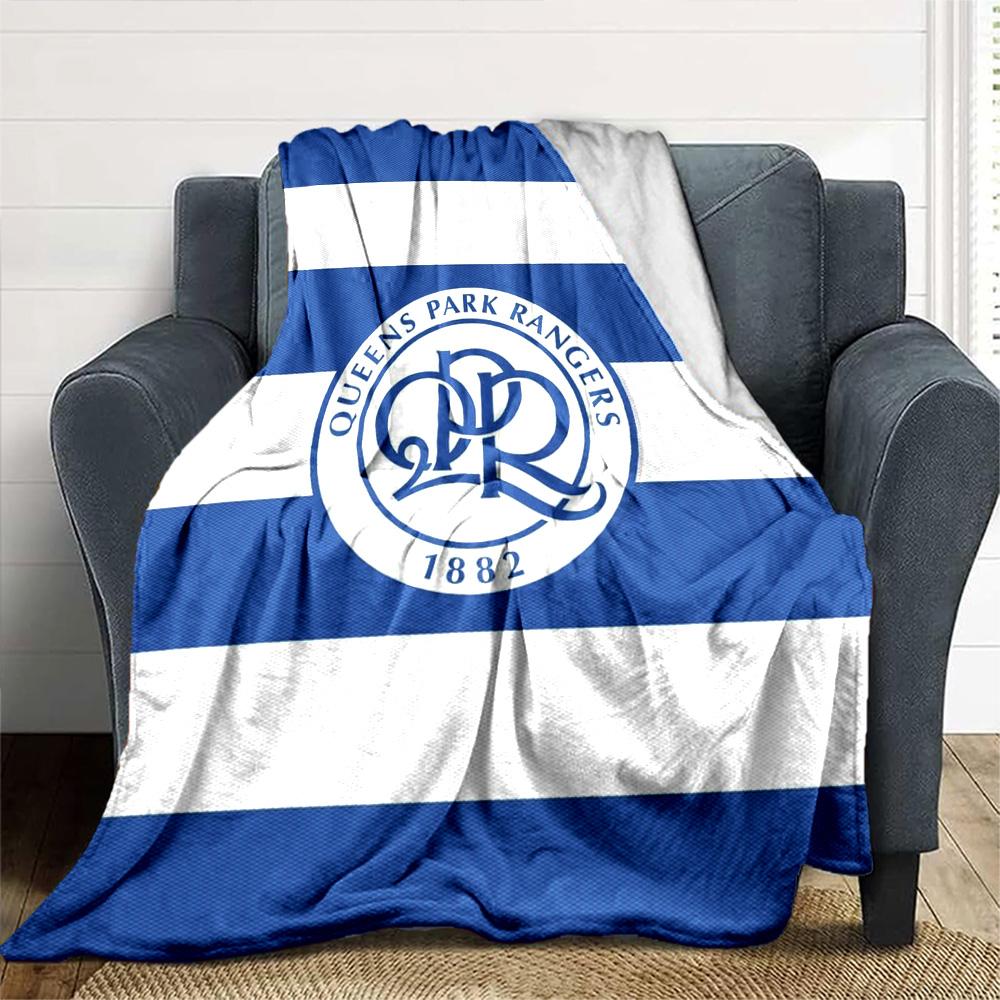 Queens Park Rangers fc Druck Flanelldecke Hohe Qualität Warm Bequem Decke für Alle Jahreszeiten Perfekt für Geschenke Heimdekoration