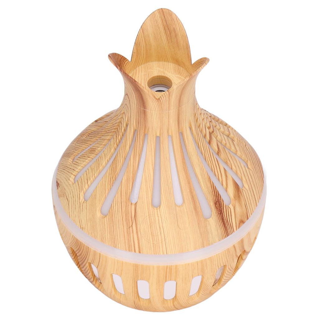 Luftbefeuchter mit Holzmaserung ABS Aromatherapie-Luftbefeuchter für Haushalt USB-Aufladung 300ml