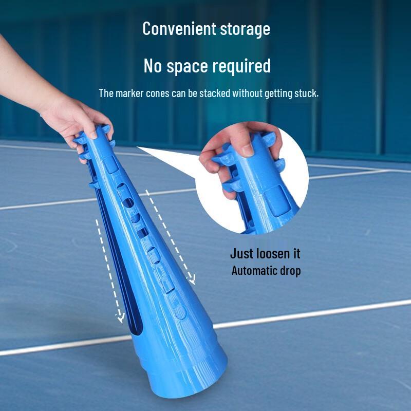 Portable Basketball Training Cone (30cm)