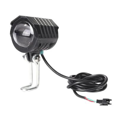 2 In 1 Scooter Horn Headlight Durable Waterproof Motorcycle Electric Bike Front Light Lamp Electric Scooters Accessories 36-72V