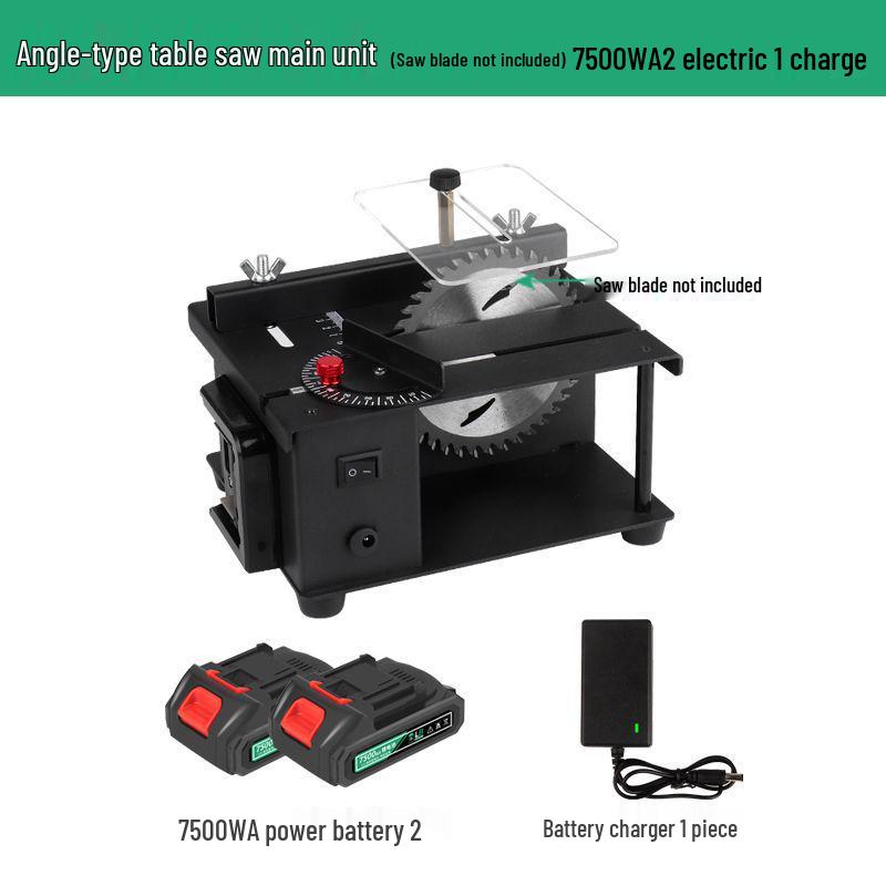 Compact Multi-Functional Table Saw for DIY Woodworking & Jade Cutting