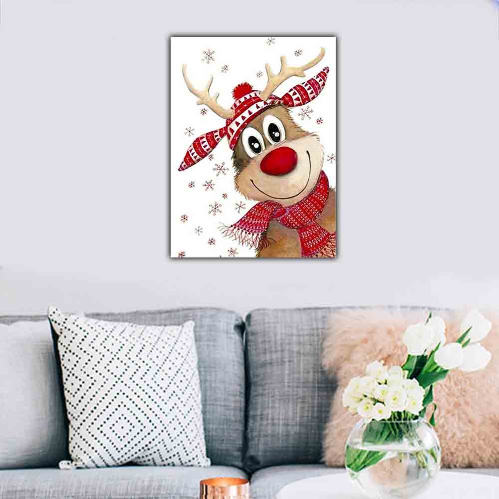 DIY Full Round Diamond Painting Cross Stitch 3D Art Style Home Scene Animal Decorative Diamond Painting 5d Diamond Art Painting