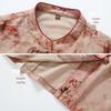 Tang Madam Chinese Style Casual Shirt for Elderly Women