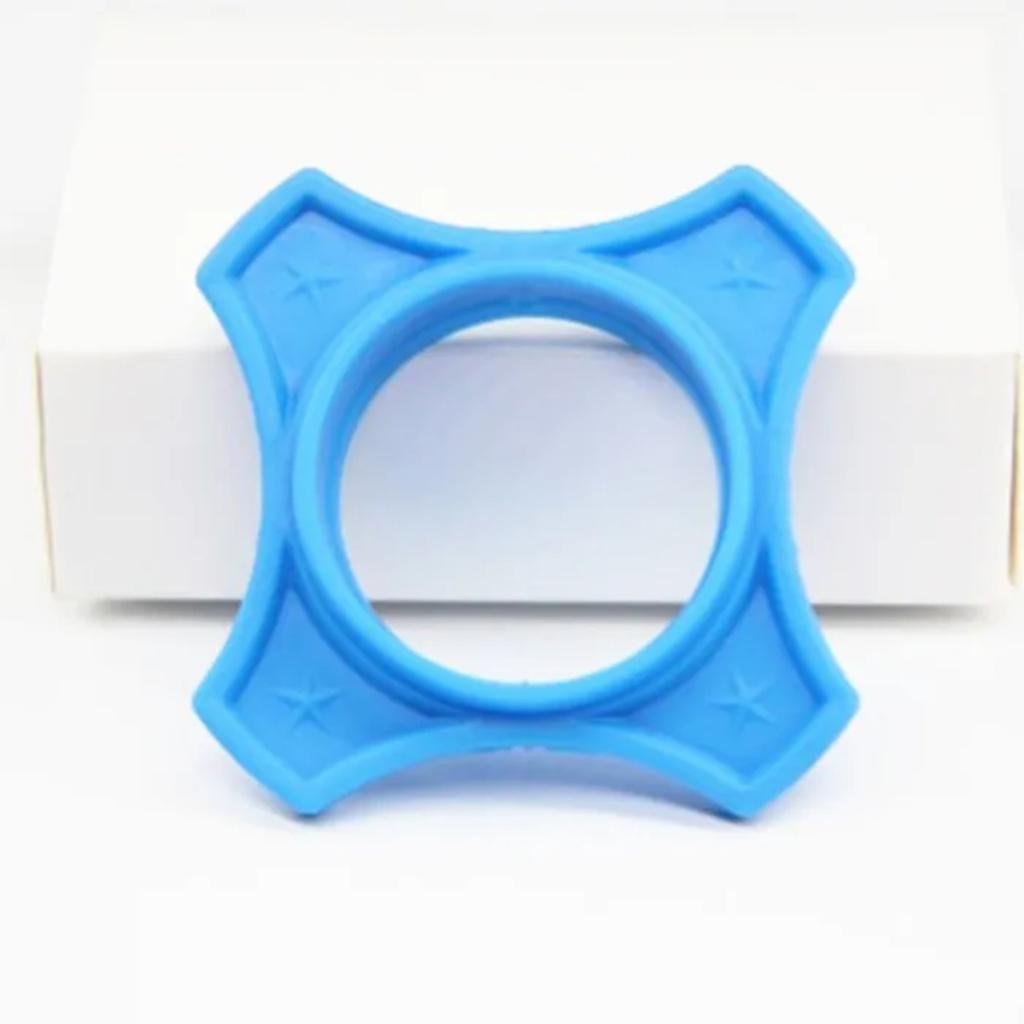 Shakeproof Silicone Microphone Holder Anti-Rolling Mic Protection Ring Bottom Rod Sleeve for BBs Mic KTV DJ Device