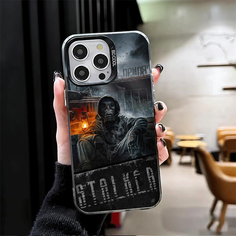 S-Stalker Game Cool Soft Phone Case for iPhone 15 16 17 Pro Max 17Air 16E 14 Plus 13 12 Mini Shockproof Cover Back Shell