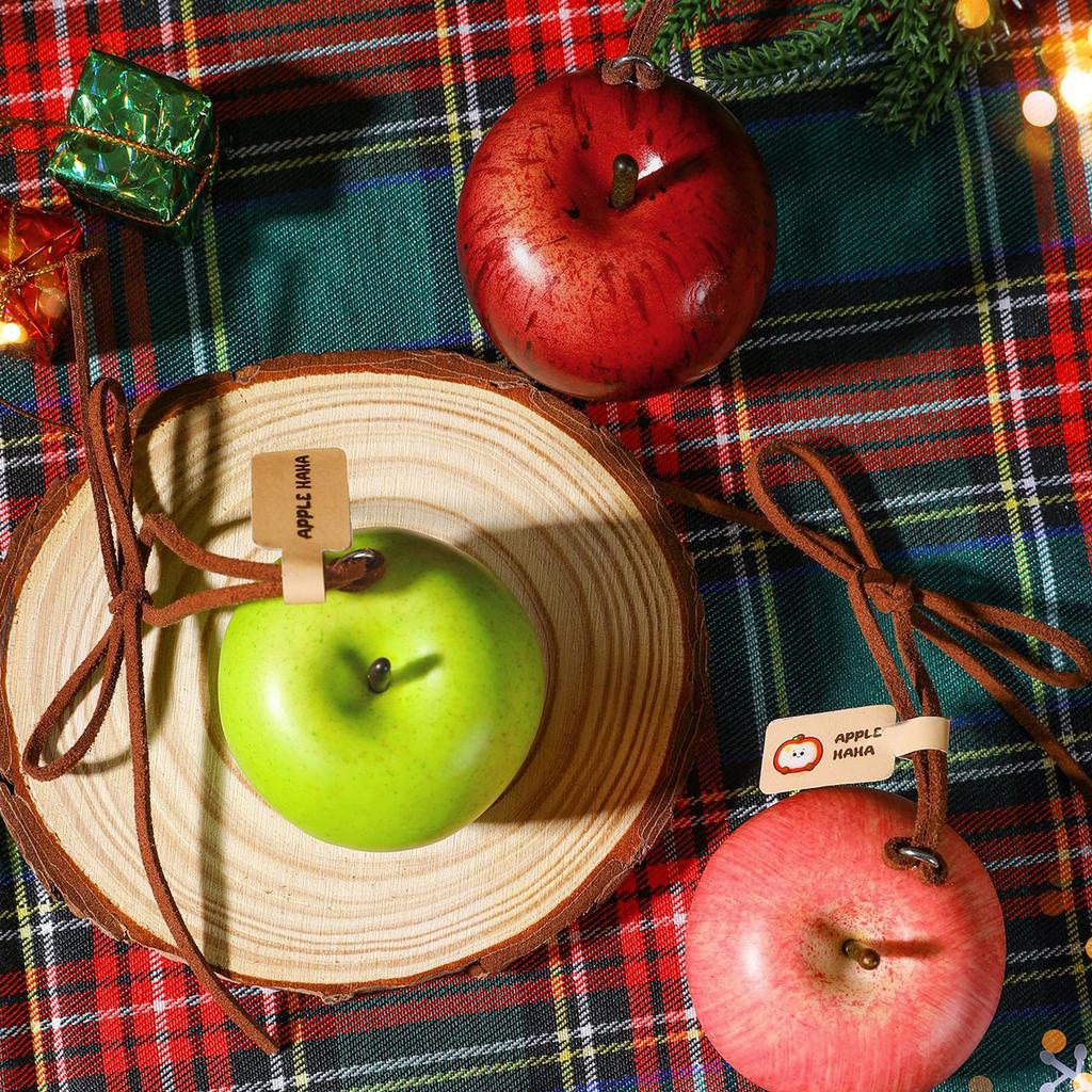 Shatterproof Foam Fruit Festival Tree Decorations Realistic Snake Fruit Christmas Tree Hanging Ornament For Bag Charm