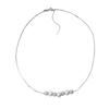 911 silver natural freshwater pearl necklace women's summer ins light luxury niche versatile simple collarbone chain accessories high sense