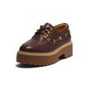 Timberland Premium Series Fashion Simple Sailing Shoes Women Shoes Brown A2QDMD57