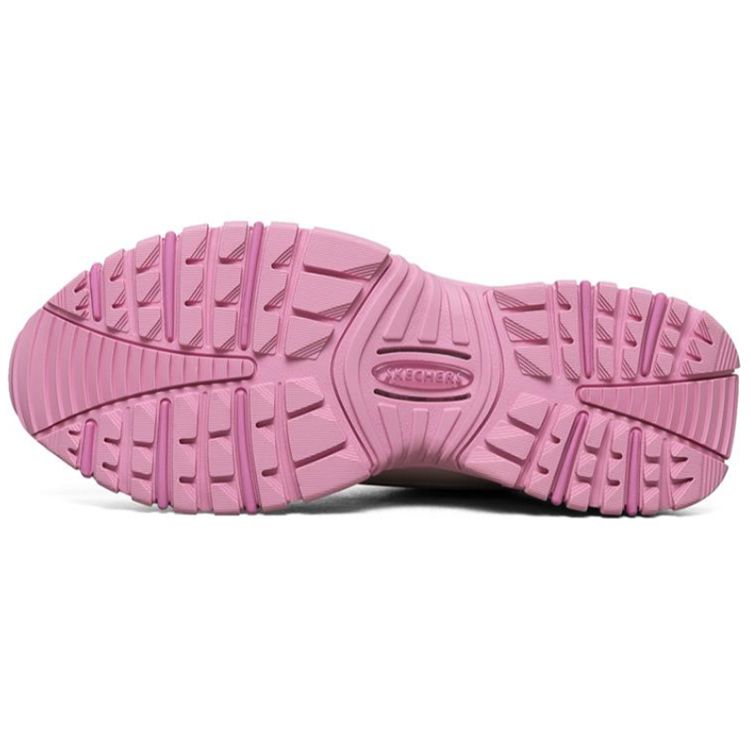 Skechers Energy Collaboration Comfortable Versatile Shock Absorbing Low Top Casual Shoes Women Sneaker Pink 88888410-PNK