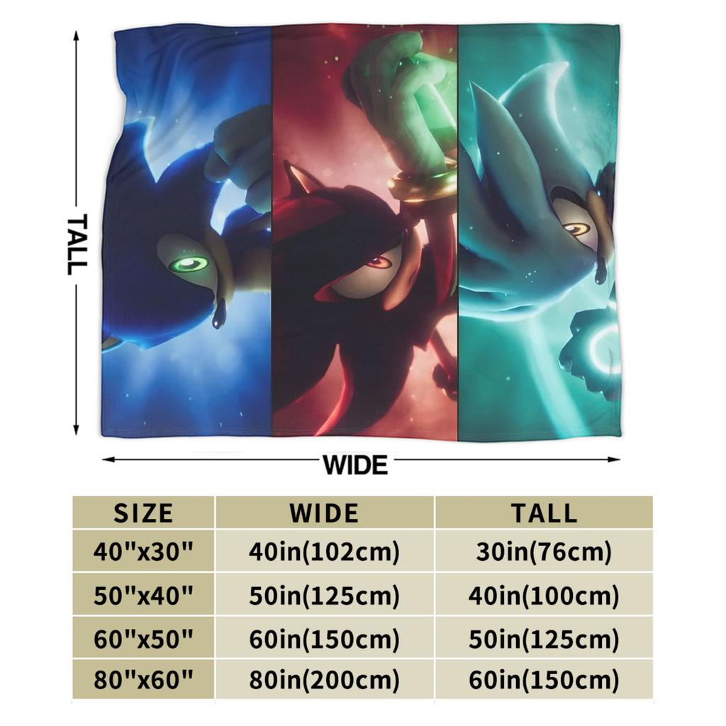 Sonices Movie Throw Fashion Blanket for Couch Video Game Fuzzy Soft Plush Fashion Blanket  Multiple Sizes Bedspread for All Seasons