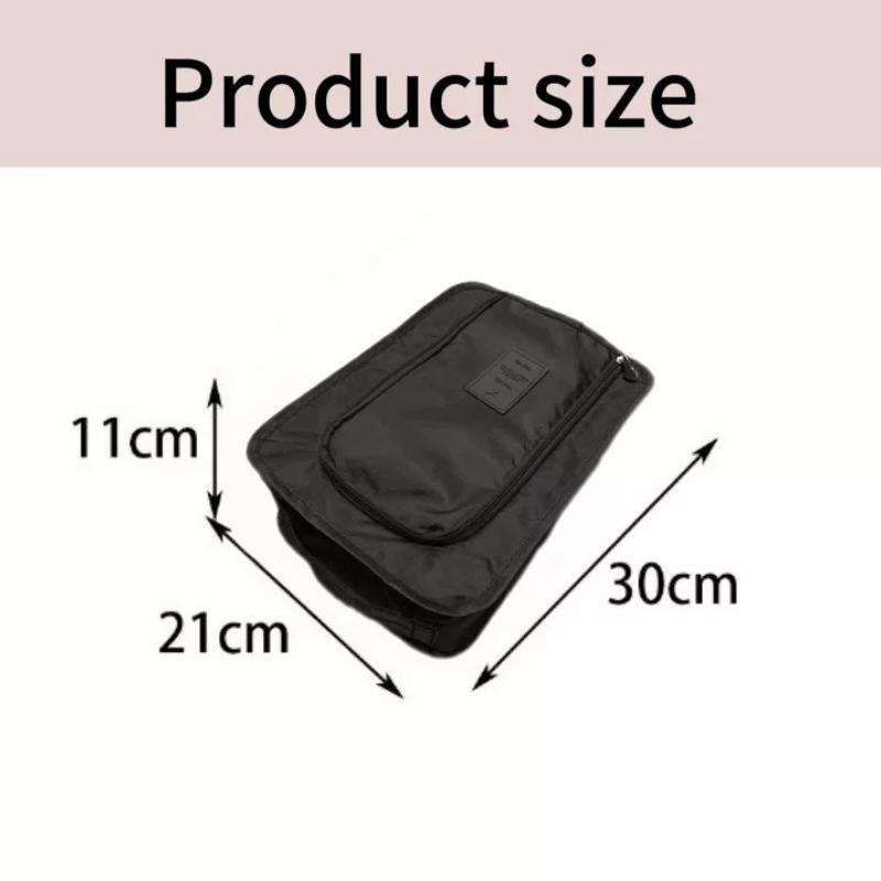 Travel Storage Portable Sneaker Bag Waterproof Breathable Single Shoe Storage Foldable Portable Small Shoe Organizer for Women