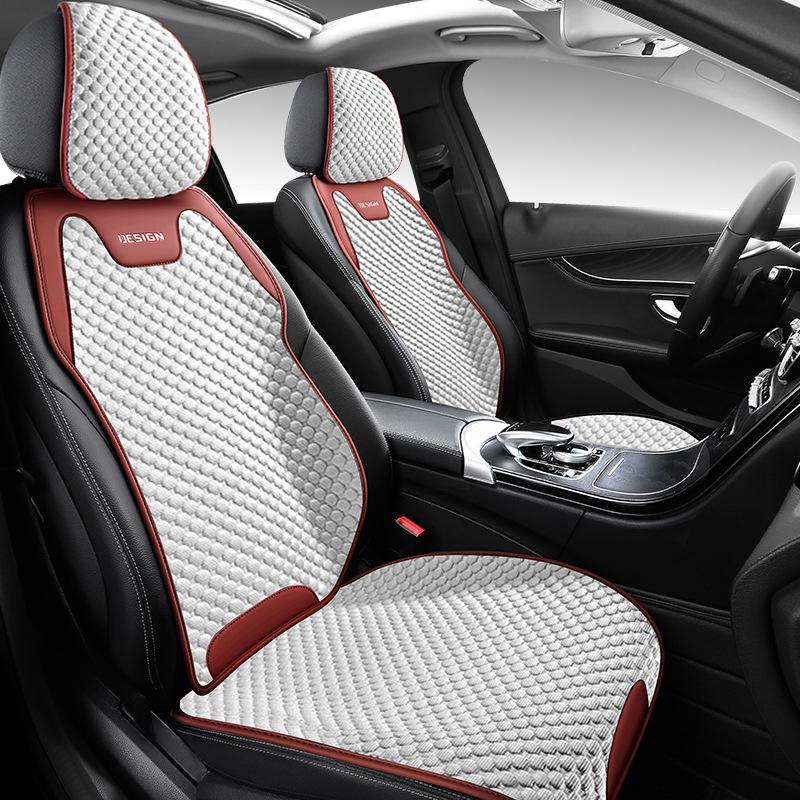X406 All-Season Icy Car Seat Cushion: Cool and Breathable Pad for Spring, Summer, and Autumn