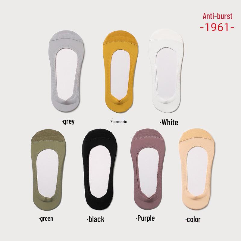 3-5 Pairs Women's Japanese & Korean Style Low-Cut Lace Socks - Breathable Thin Cotton Boat Socks