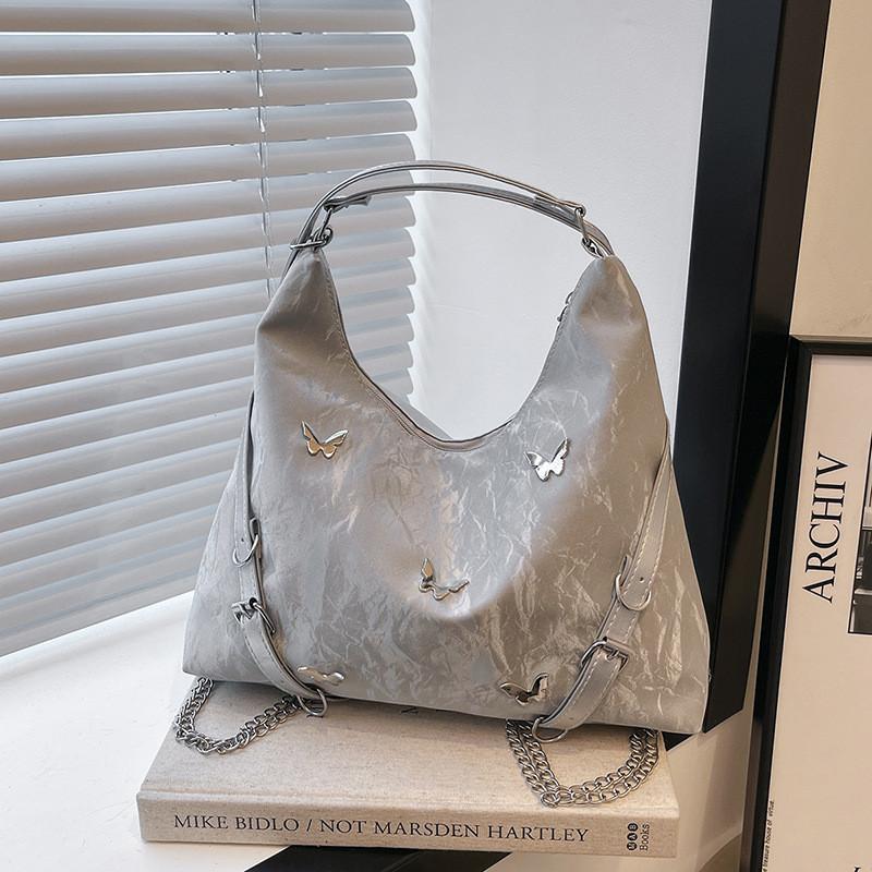 Contemporary Pu Single Shoulder Tote Bag For Women Ideal For Daily Commuting