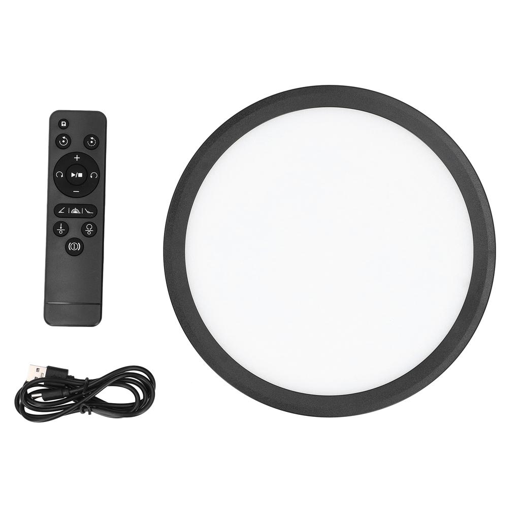 360 Degree Rotating Display Stand Speed and Direction Adjustable USB Powered 22cm Electric Rotating Turntable with