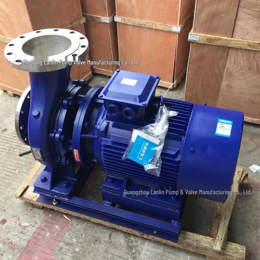 ISW/ISWR/ISWH32-125 Stainless Steel Horizontal Pipeline Centrifugal Pump