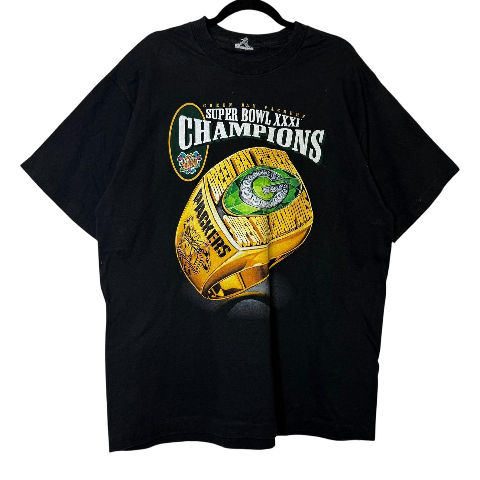 90 s Green Bay Packers Super Bowl NFL T shirt (B2109) 4XL