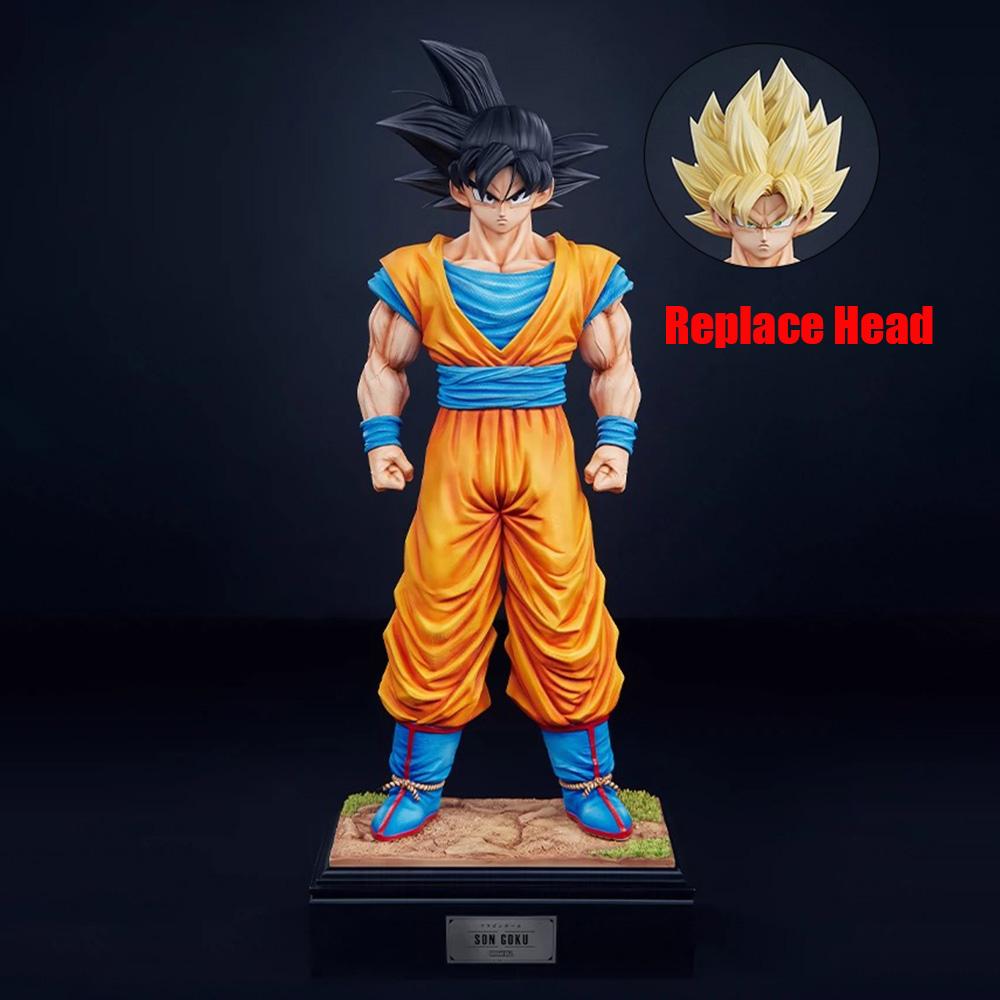 34cm Drogan Boll Z Ultra Instinct Gocool Figure Super Saiyan Son Gocool Action Figures Pvc Statue Collection Model Toys Gifts