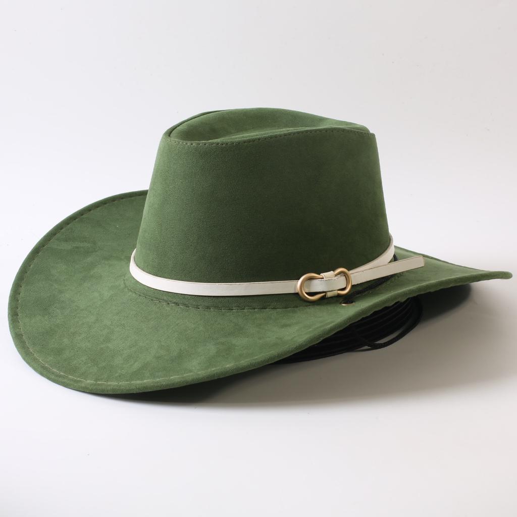 Popolare cappello western da cowboy a tesa larga classico europeo e americano per uomo e donna moda outdoor cappello da cowboy anti-sole cappello jazz