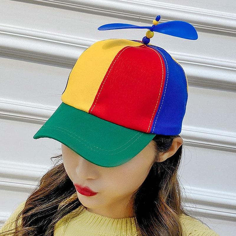 Zabawna czapka typu snapback helikopter śmigło przygoda tata kapelusz tęcza bambusowa ważka czapka z daszkiem czapka z daszkiem dla dorosłych dzieci chłopcy dziewczęta