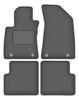 Dywaniki Samochodowe Welurowe Grafitowe Do: MG ZS II  Crossover (2022-)