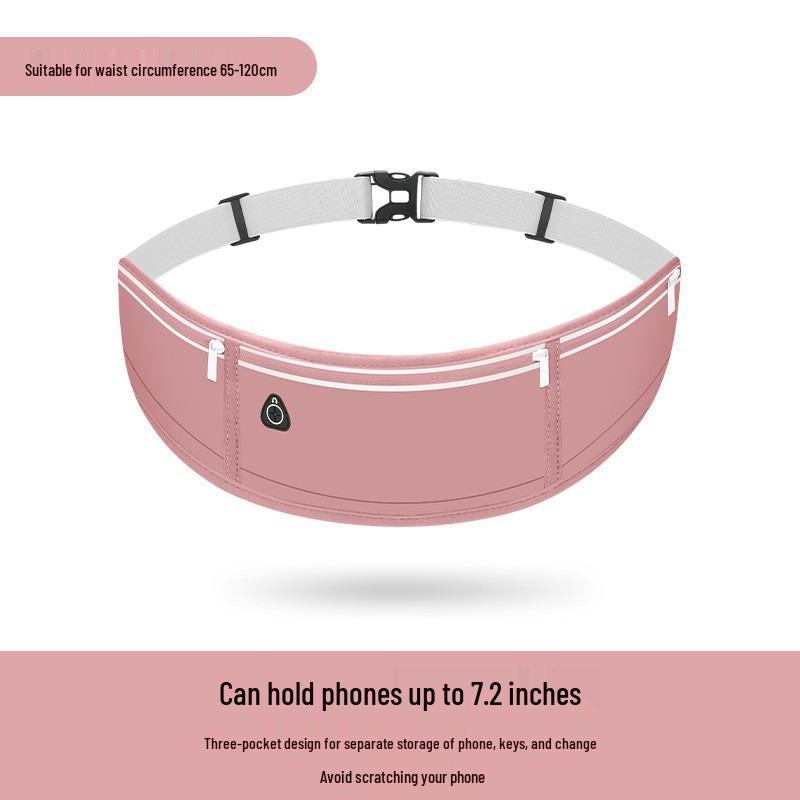 Unisex Waterproof Multi-Pocket Running Waist Bag for Outdoor Sports