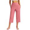 2025 Women's High-Waist Wide Leg Yoga Pants with Pockets and Tummy Control.