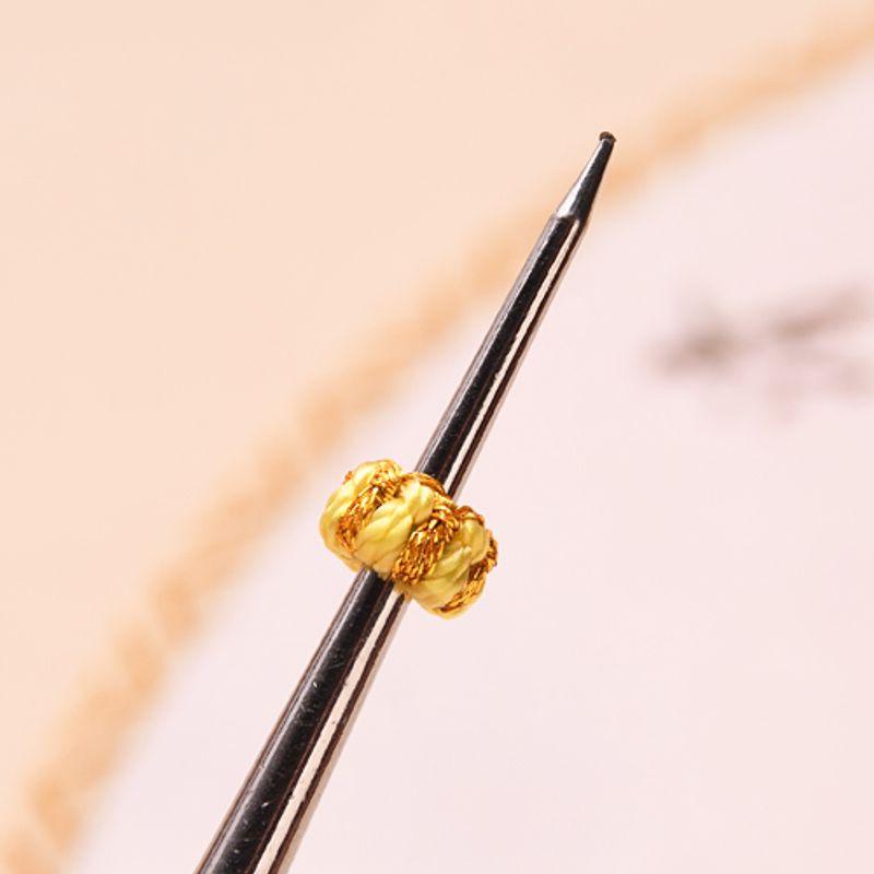 Lotus Holder Coil Taisui Hand-Woven DIY Fixed Ring Partition Buckle Sequin Carrying Strap Necklace Rope Accessories