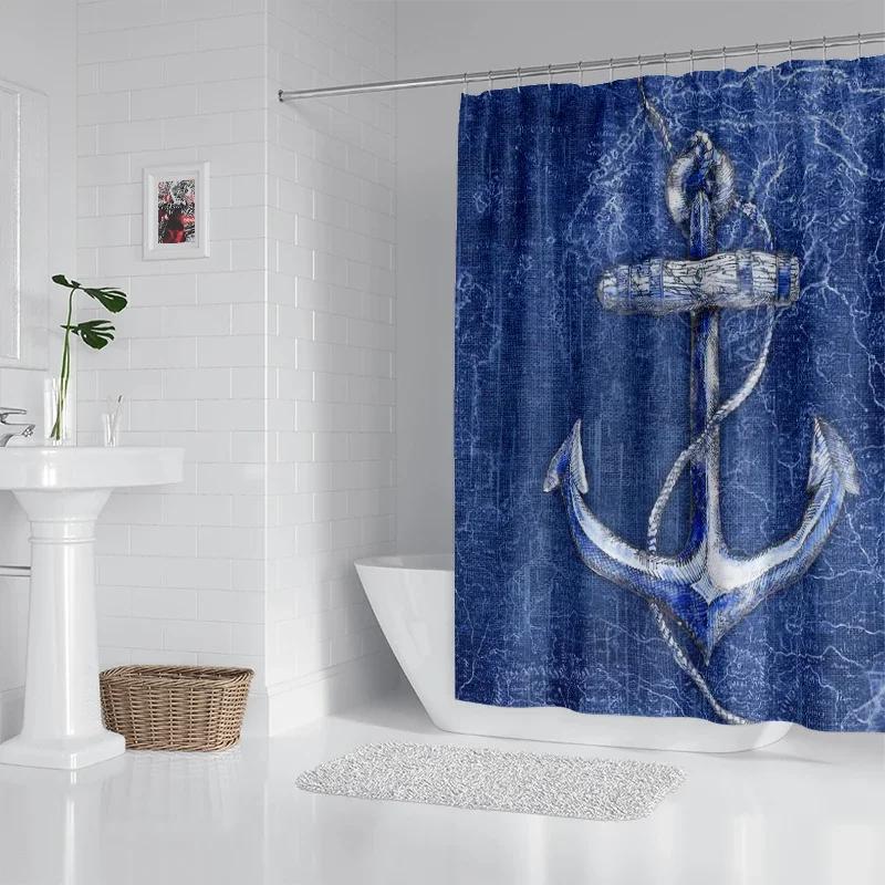 Household waterproof fabric household shower curtain accessories shower curtain 240 * 200 home Hawaiian style shower curtain