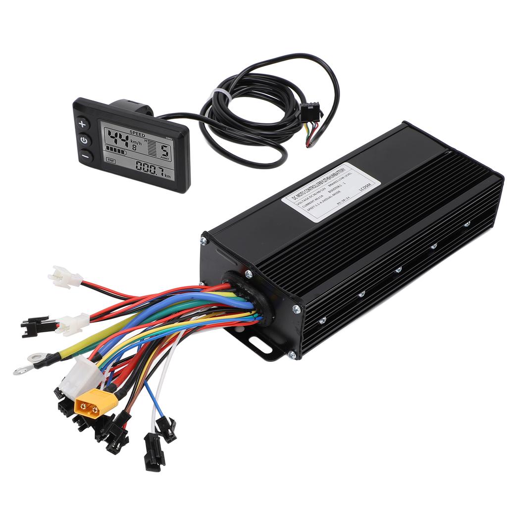 40A 3 Mode Sine Wave Controller S866 Display Electric Cycle Conversion Kit for 36V 48V 52V 1500W