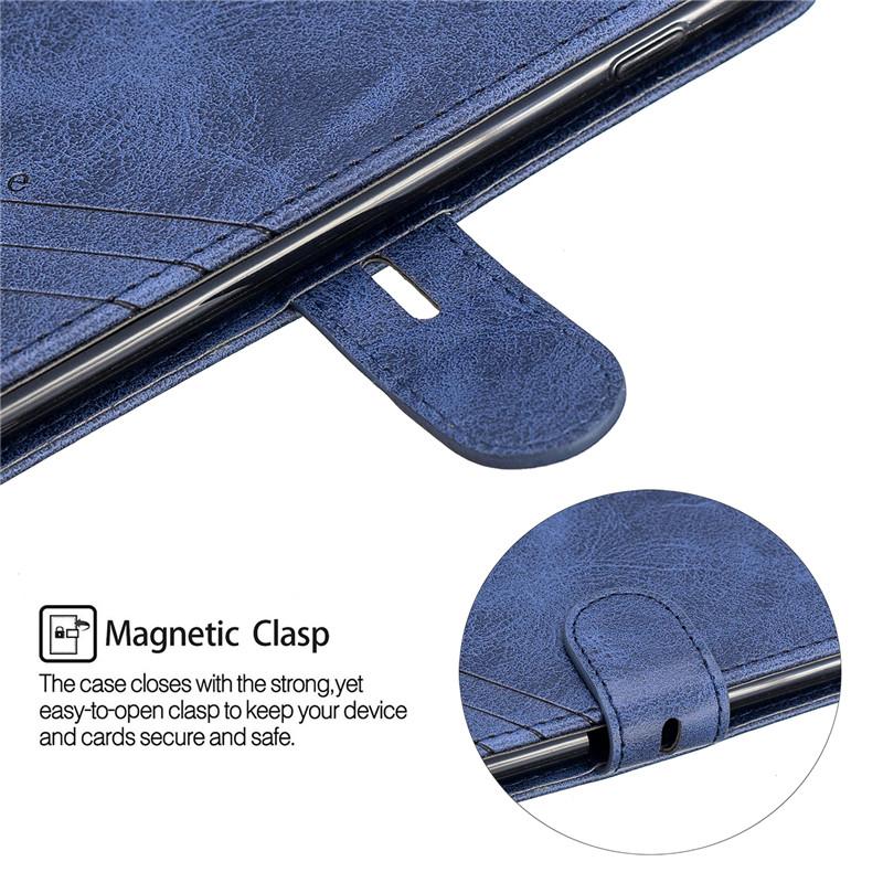 Magnetic Flip Leather Case for Samsung Galaxy S10 S9 S8 Plus Note10 J4 J6 Plus A6 A7 2018 A50 A30 A20 A40 A70 A10 XCover 4S Case