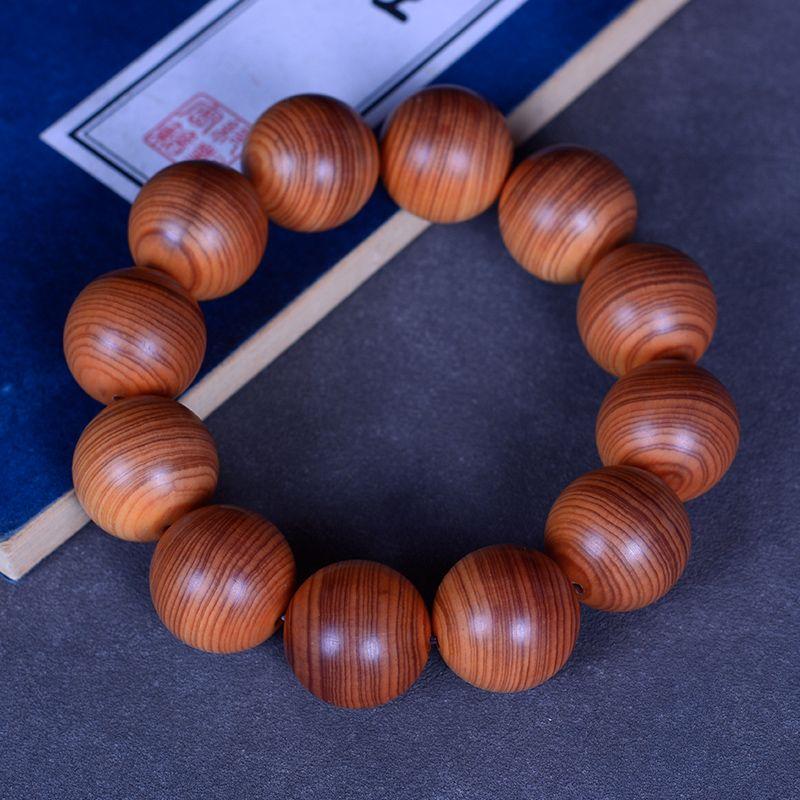 

Тайхан Мужчины Черное Масло Деревянное Украшение Пара Зрелый Материал Red oil 20mm * 12 (complete)