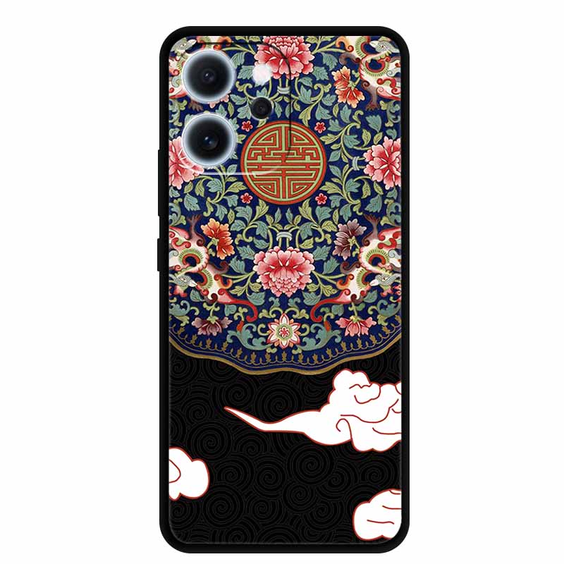 For Oppo Reno15 F Case 3D Flower Emboss Luxury Soft Silicone Phone Back Cover Case For Reno15F Reno 15 F Floral Gift Funda Coque