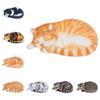Super Absorbent Cute Cat Crystal Fleece Floor Mat Bathroom Carpet  Living Room Tea Table Bedside