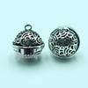 Hua Qian Gu Large Hollow Bell Pendant for DIY Ancient Style Bracelet/Necklace - Medium Size Accessories