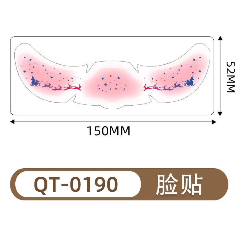 Waterproof Temporary Freckle Tattoos Christmas Party Makeup Long Lasting Fake Stickers Holiday Events