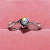 Shiny AAA Zircon Wedding Rings for Women Silver Color Crystals Engagement Rings Female Anel Bague Femme  Gift
