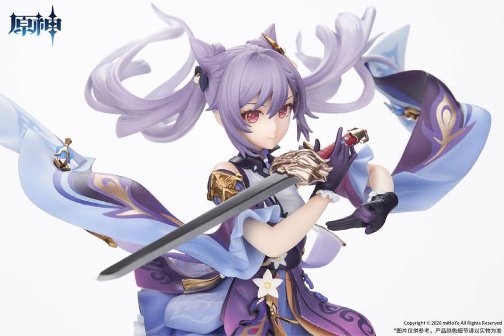 [USED] First-run Limited Edition Bonus: Genshin Impact Keqing: Swift Thunder and Rain Ver. 1/7 Scale Completed Figure