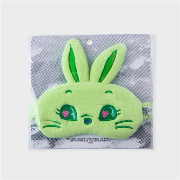 LINE FRIENDS TOKKI Plush Sleep Eye Mask (Green)