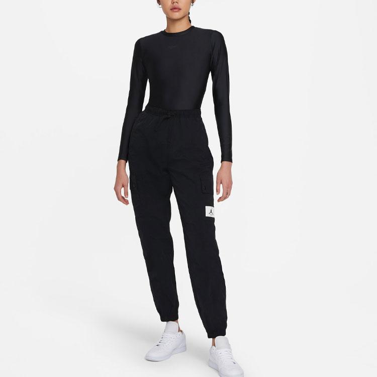 Jordan Bodysuits Women's Black Crew Neck Straight Fit DD7061-010