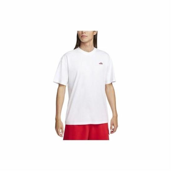 Nike Pánské tričko s krátkým rukávem a kulatým výstřihem v bílé barvě FQ3763-100