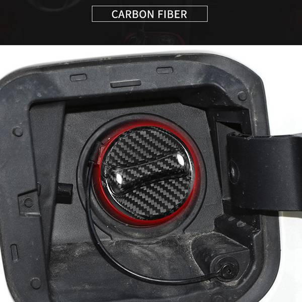 Накладка на крышку бензобака Nissan из углеродного волокна none