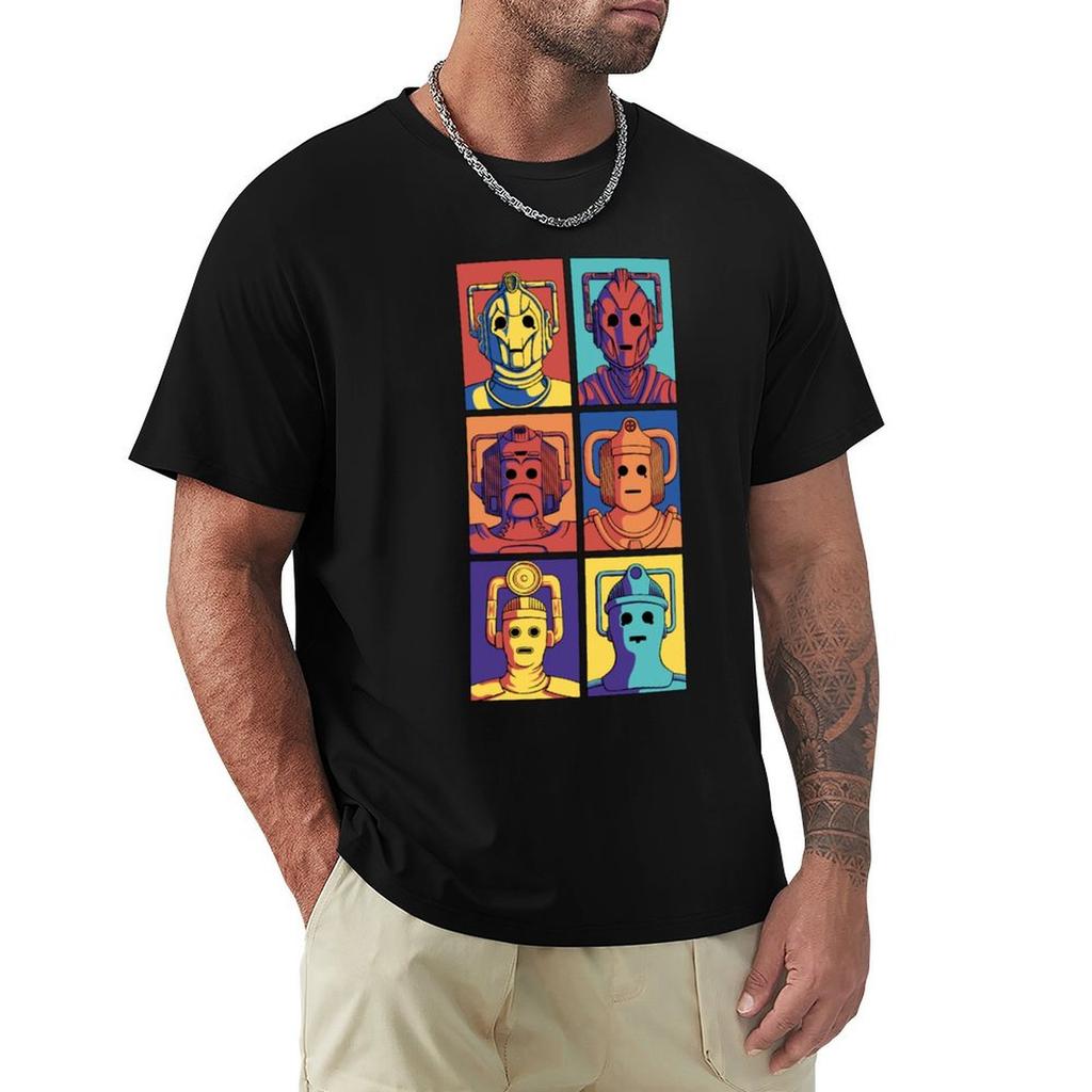 Cyberpop Evolution TShirt Casual Loose Fit Summer Tee Shirt