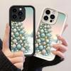 JT566 Warm Pastel Christmas Tree for iPhone 17 16 15 14 13 Pro Max Samsung S26 S25 Ultra A17 A07 A56 A16 A15 A14 Xiaomi 15T Redmi 15c 14C 13 Soft Case