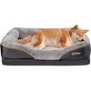 Lit De Chien Orthopédique - JOYELF - Grand - Mousse À Mémoire - Housse Lavable - Jouet Inclus