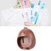 Cute Toothbrush Holder Multipurpose Punch Free Cartoon Animal Wall Mounted Toothbrush Stand for