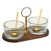Glass Serving Set 5 Pieces